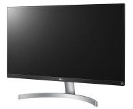LG 27'' 27UK600-W Czarny, Srebrny, Biały - 432911 - zdjęcie 2